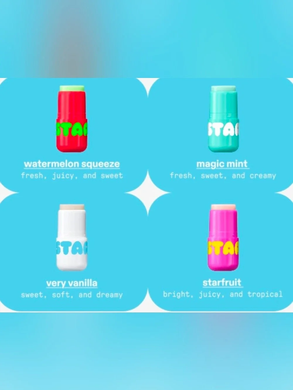 Star Balm Very Vanilla Lip Balm - 0.15oz BNIB